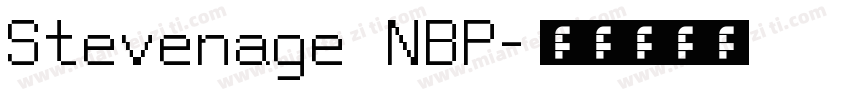 Stevenage NBP字体转换